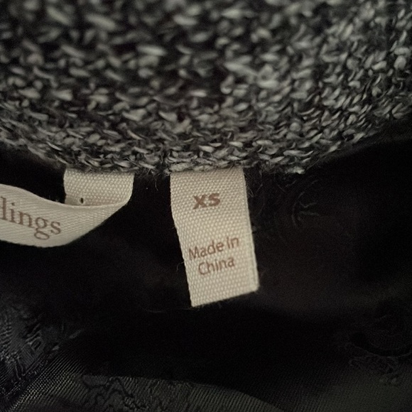 Soft Surroundings St James Gray Knit Open Front Blazer - Picture 11 of 11